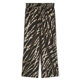 Mk Empire Print Elastic Waistband Pants
